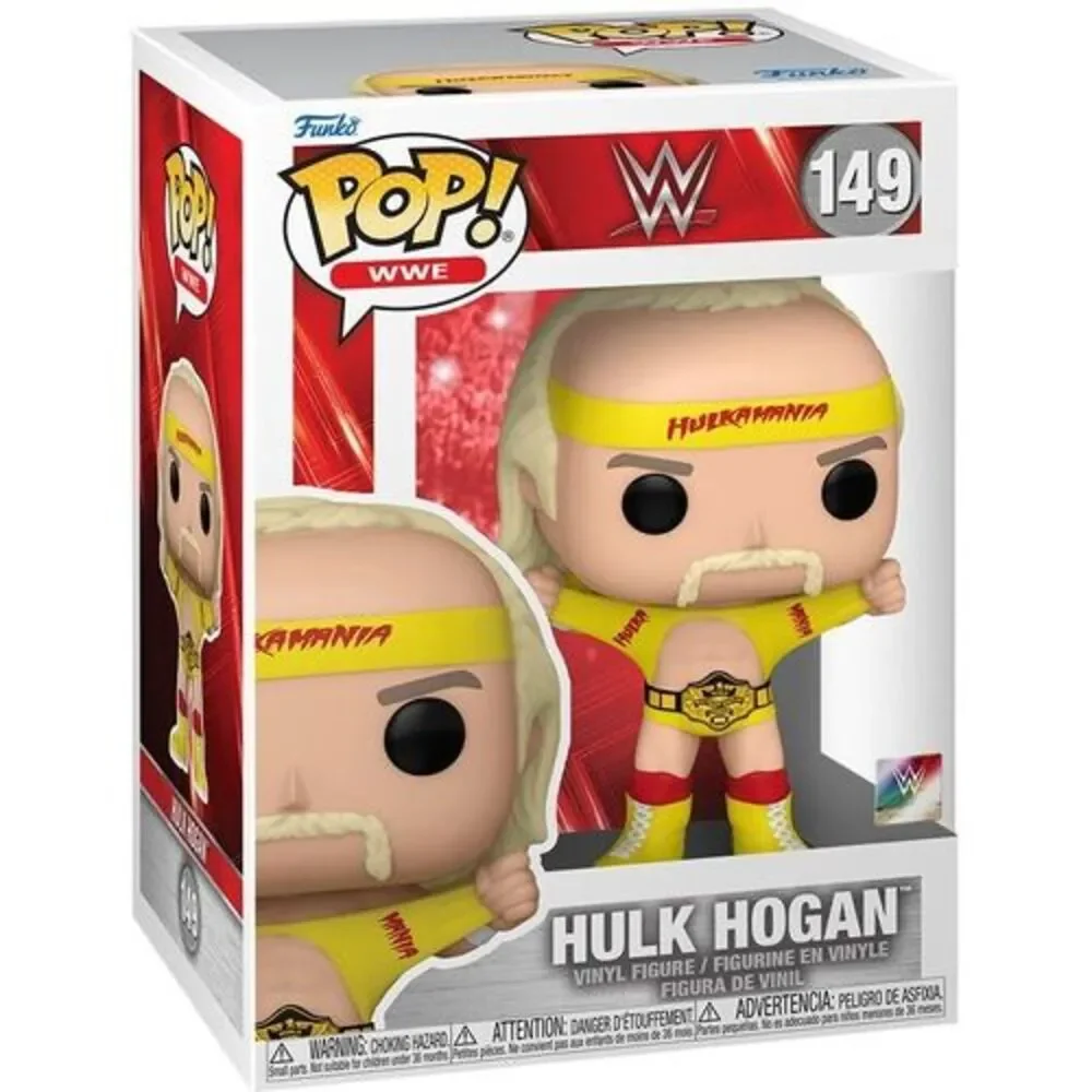 Funko POP! WWE: Hulkamania Hulk Hogan with Belt COLLECTIBLES - Picture 4 of 4